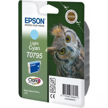 Epson Tintenpatrone cyan light (C13T07954010, T0795)