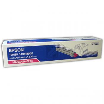 Epson Toner-Kartusche magenta (C13S050243, 0243)