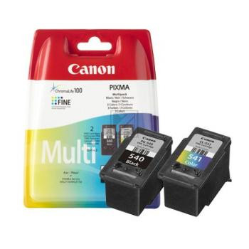 Canon Tintenpatrone cyan/gelb/magenta, schwarz (5225B006, CL-541, PG-540)