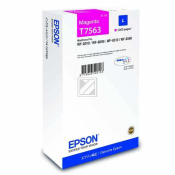 Epson Tintenpatrone magenta (C13T756340, T7563)