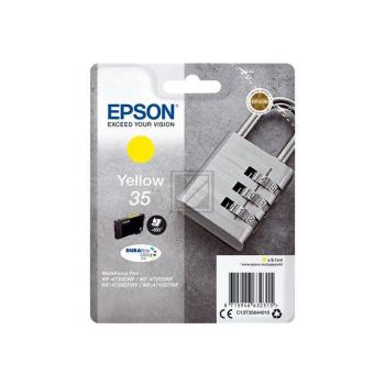 Epson Tintenpatrone gelb (C13T35844010, 35)