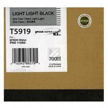 Epson Tintenpatrone schwarz light, light (C13T591900, T5919)