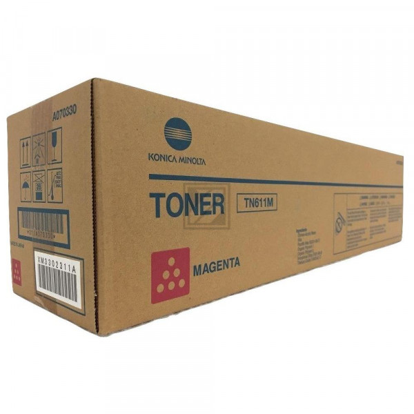 Konica Minolta Toner-Kit magenta HC (A070330, TN-611M)