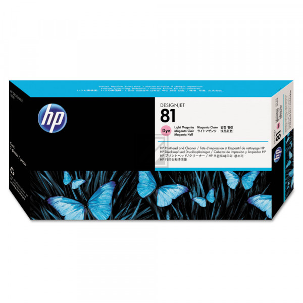 HP Tintendruckkopf magenta light (C4955A, 81)