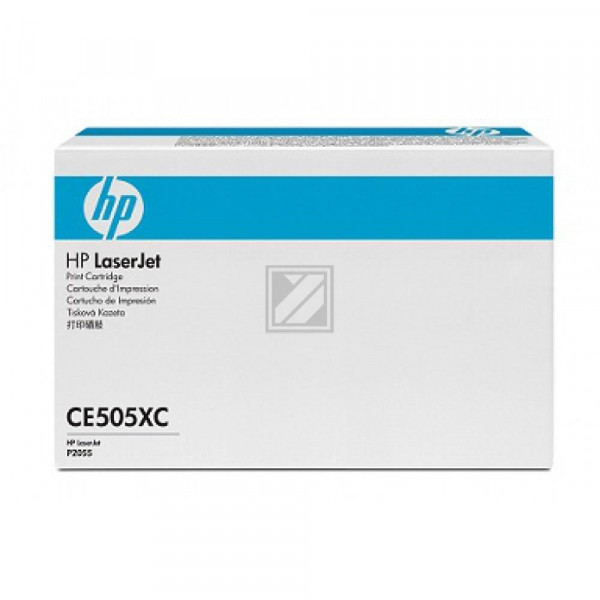 HP Toner-Kartusche Contract schwarz (CE505XC, 05XC)