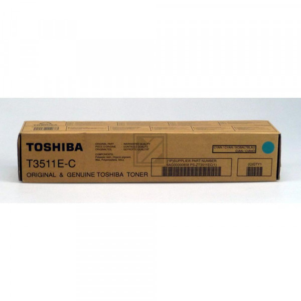 Toshiba Toner-Kit cyan (6AG00000052, T-3511EC)