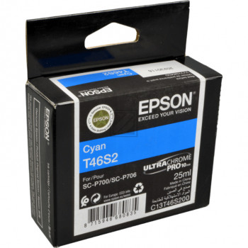 Epson Tintenpatrone cyan (C13T46S200, T46S2)