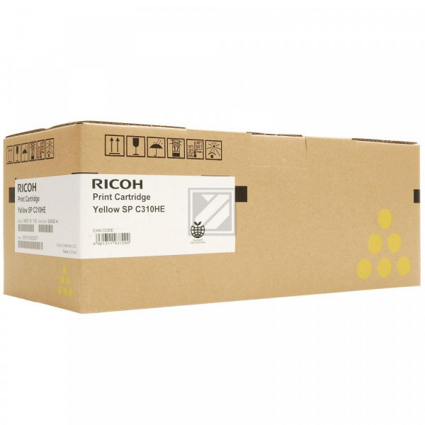 Ricoh Toner-Kartusche gelb HC (406482, TYP-SPC310HE)