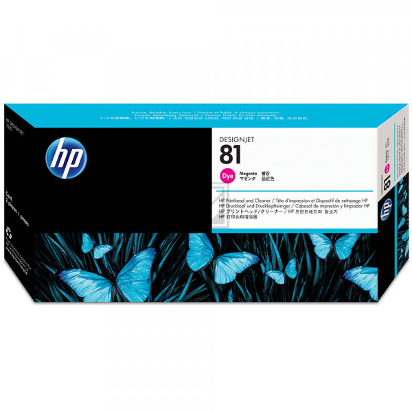 HP Tintendruckkopf magenta (C4952A, 81)