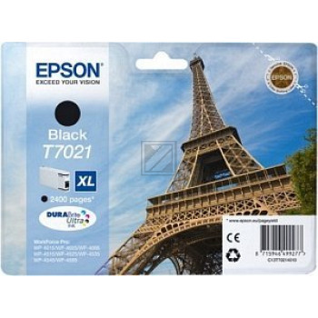 Epson Tintenpatrone schwarz HC (C13T70214020, T7021)