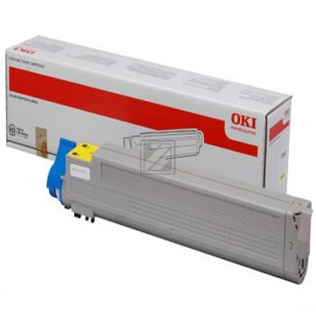 OKI Toner-Kit gelb (43837129)