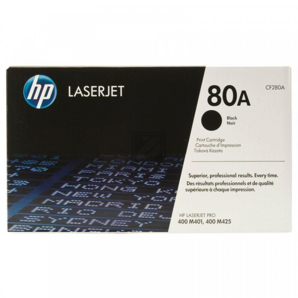 HP Toner-Kartusche schwarz (CF280A, 80A)