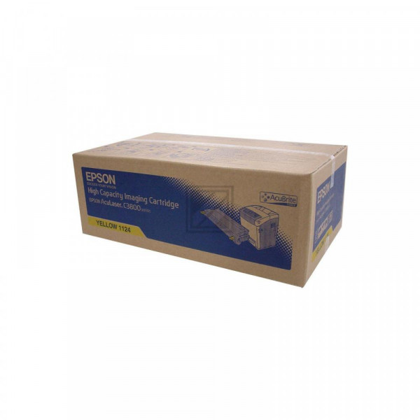 Epson Toner-Kartusche gelb HC (C13S051124, 1124)