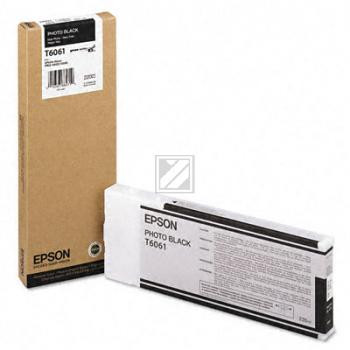 Epson Tintenpatrone photo schwarz HC (C13T606100, T6061)