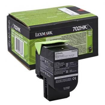 Lexmark Toner-Kit Return schwarz HC (70C2HK0, 702HK)