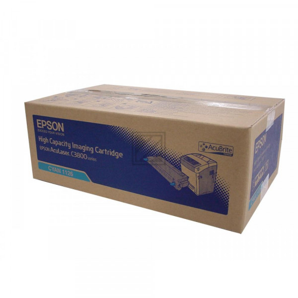 Epson Toner-Kartusche cyan HC (C13S051126, 1126)