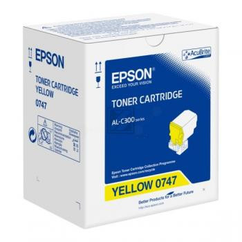 Epson Toner-Kit gelb (C13S050747, 0747)