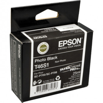 Epson Tintenpatrone photo schwarz (C13T46S100, T46S1)