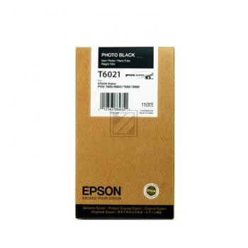 Epson Tintenpatrone photo schwarz (C13T602100, T6021)