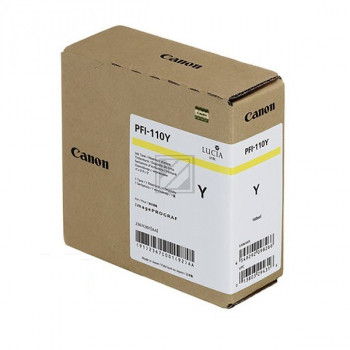 Canon Tintenpatrone gelb (2367C001AA, PFI-110Y)