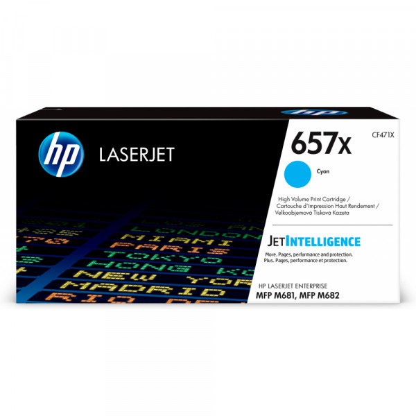 HP Toner-Kartusche cyan (CF471X, 657X)