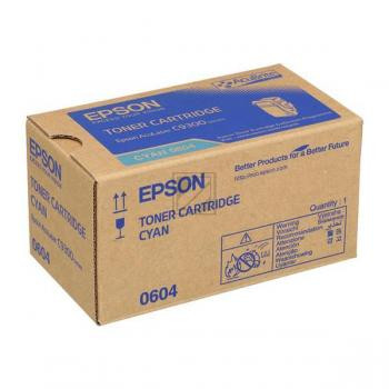 Epson Toner-Kit cyan (C13S050604, 0604)