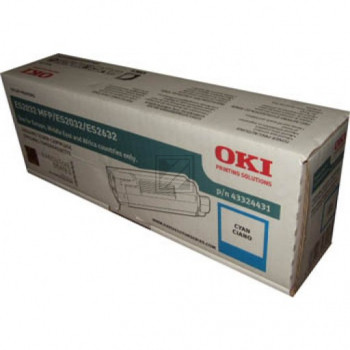 OKI Toner-Kit cyan (43324431)