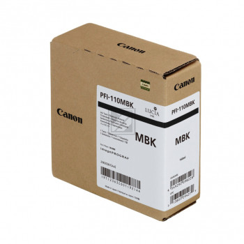 Canon Tintenpatrone schwarz matt (2363C001AA, PFI-110MBK)