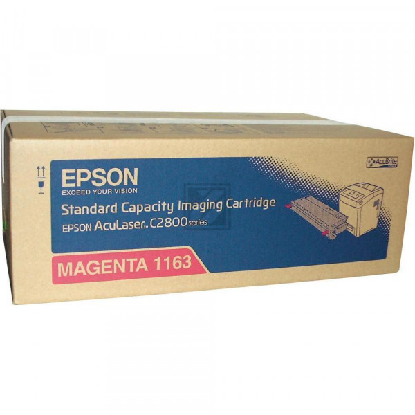 Epson Toner-Kit magenta (C13S051163, 1163)