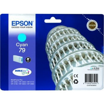 Epson Tintenpatrone cyan (C13T79124010, T7912)