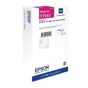 Epson Tintenpatrone magenta HC (C13T755340, T7553)