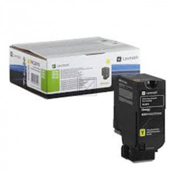 Lexmark Toner-Kit Return gelb HC (74C2SY0)