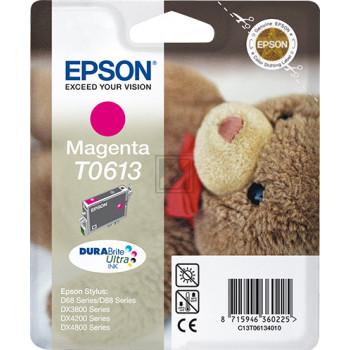 Epson Tintenpatrone magenta (C13T06134010, T0613)